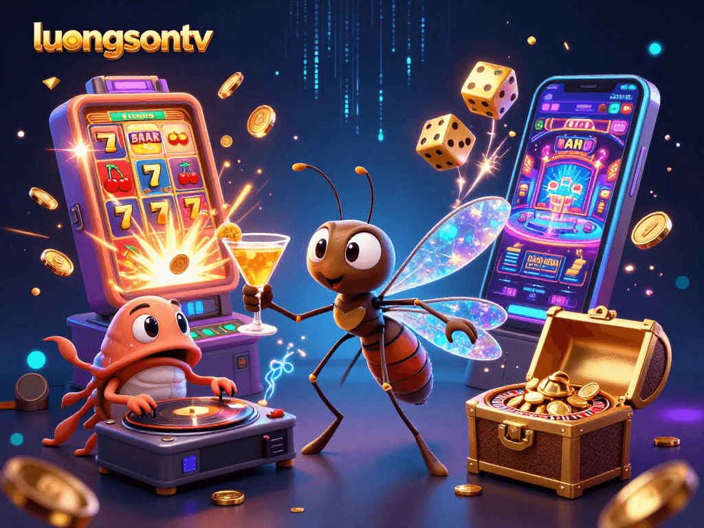 Experience thrilling wins at luongsontv with the vibrant casino scene packed with action and energy.
