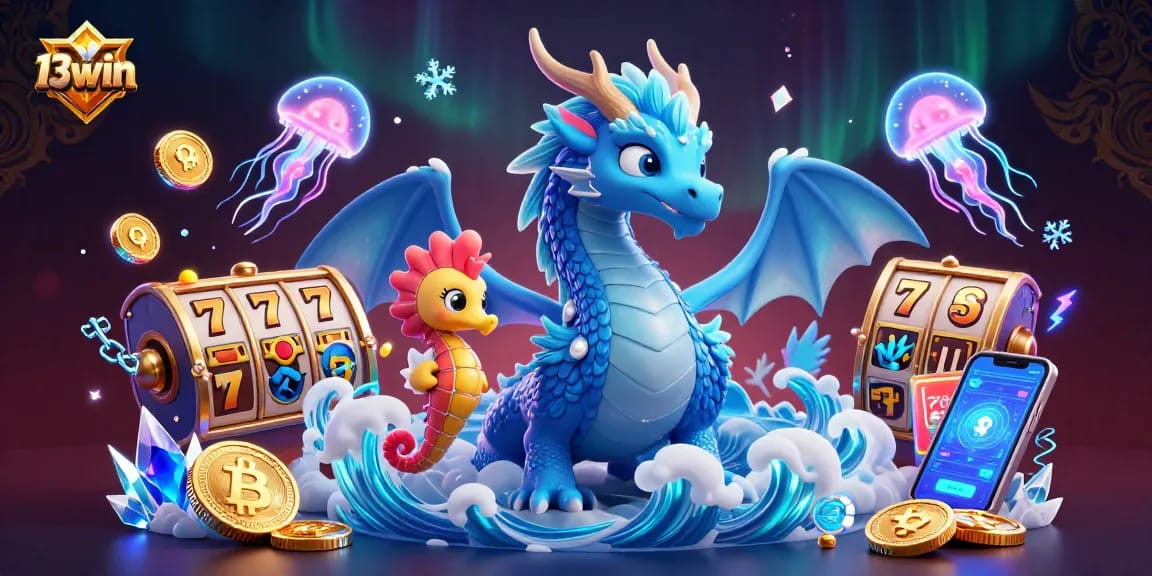 13win offers immersive gaming experiences with colorful characters and vibrant slot jackpot elements.