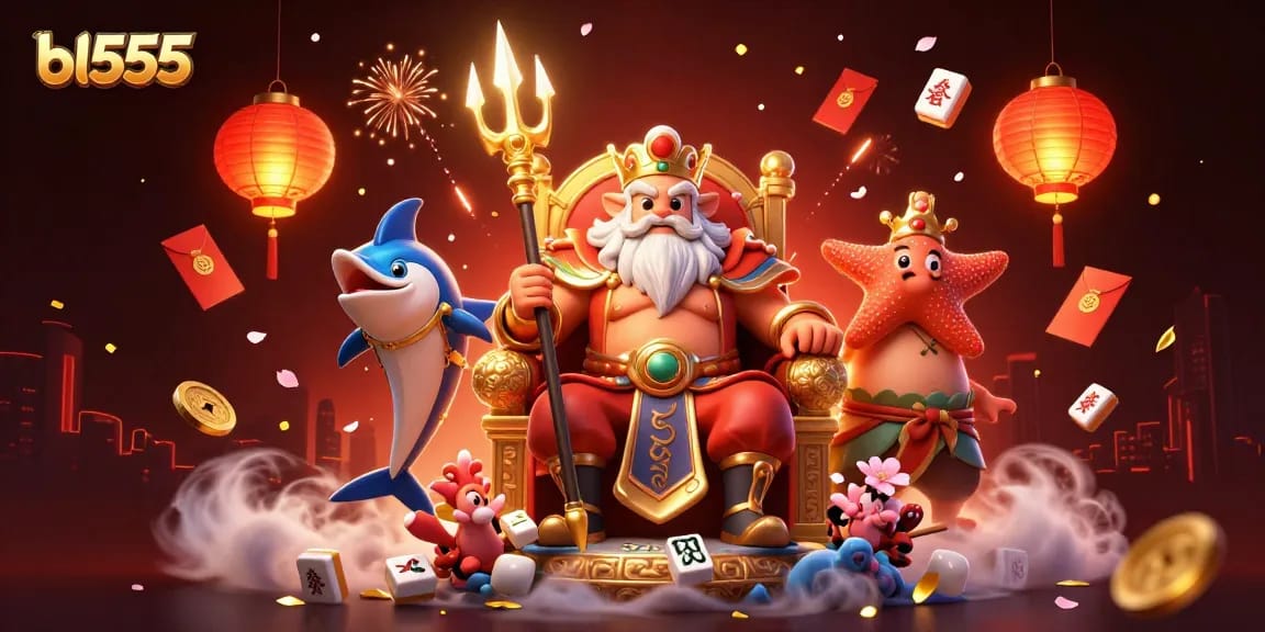 Engage with exciting bl555 casino games featuring Neptune, vibrant symbols, and rich visuals.