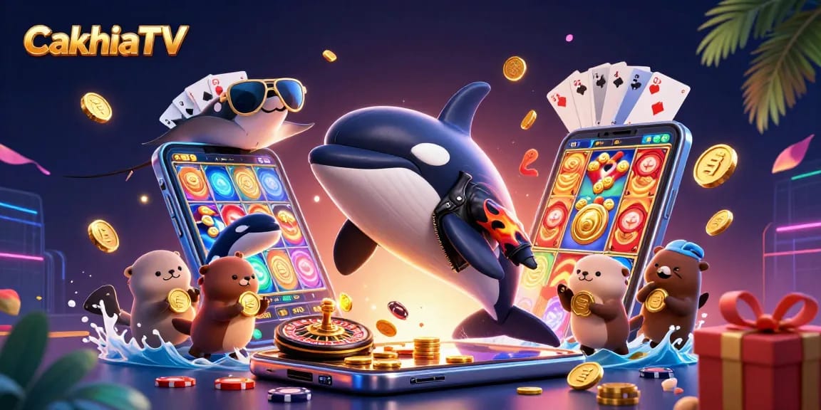 CakhiaTV enhances your gaming experience with exciting 3D characters amidst thrilling gambling elements.