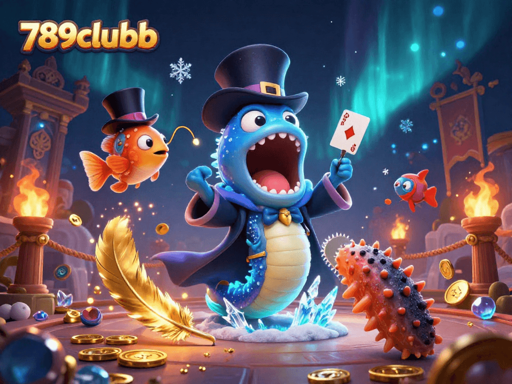 Experience thrilling casino action with 789clubb in a colorful, magical underwater world.