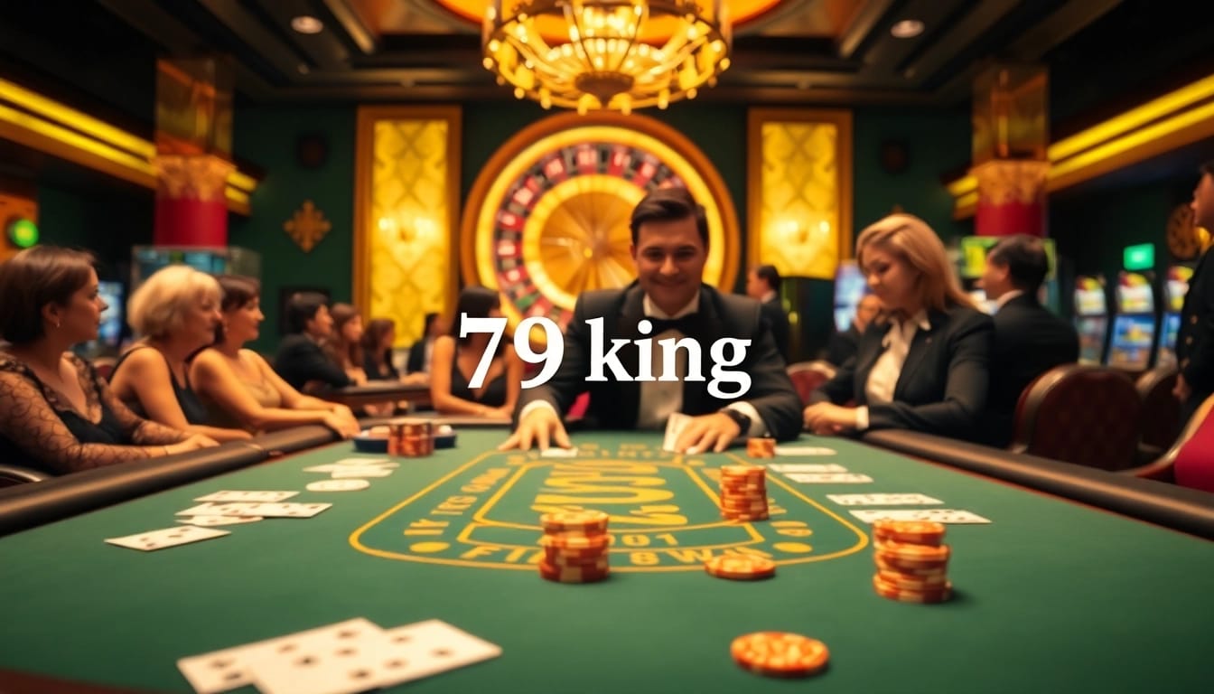 Experience the thrill of high-stakes blackjack at 79king casino with luxurious tables and eager players.