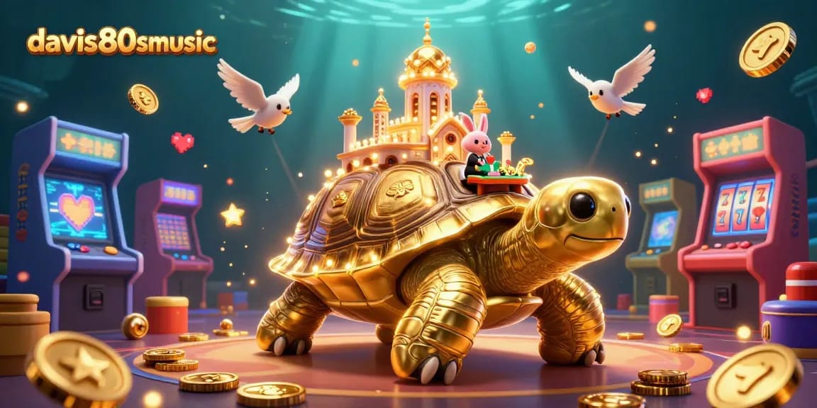 Experience thrilling gameplay at davis80smusic featuring a golden tortoise casino scene.