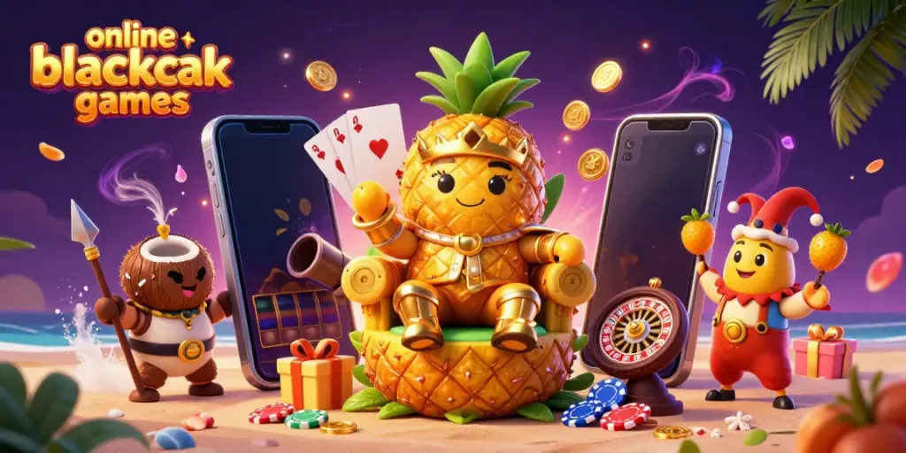 Experience thrilling online blackjack games with lively characters and rich casino elements.