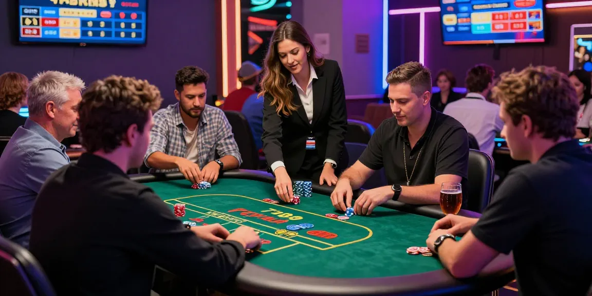 Players engaging in games at 789 club casino, showcasing excitement and vibrant casino atmosphere.