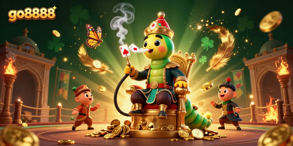 Experience the excitement of go8888 with vibrant casino elements and dynamic characters in this 3D illustration.