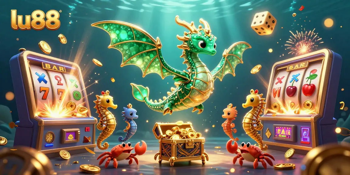 Experience the excitement of lu88 slots with dynamic treasures and vibrant casino elements.