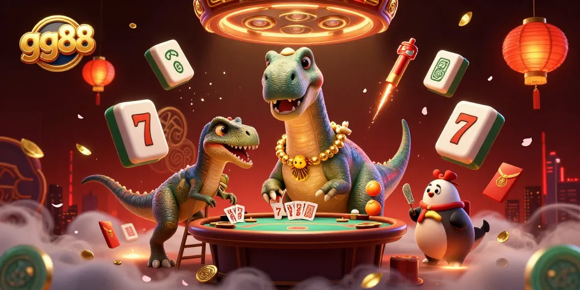 Engage with GG88's exciting casino experience featuring vibrant characters and dynamic elements.