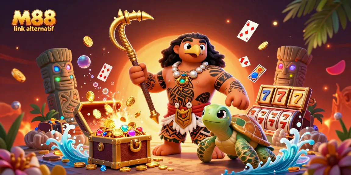 Engage with the M88 link alternatif and discover thrilling casino adventures with vibrant gaming elements.
